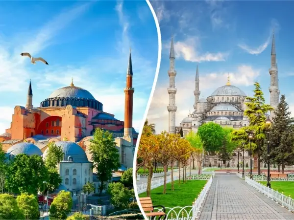 Blue Mosque & Hagia Sophia Tickets With Audio Guide